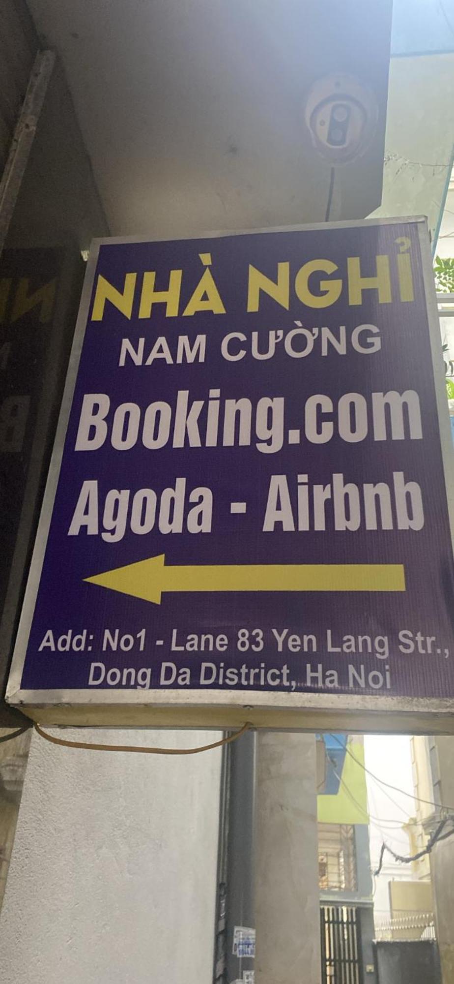 Nam Cuong Motel - Phong Don Co Cua So Thoang Mat Khep Kin - Thang May Hanoi Zewnętrze zdjęcie